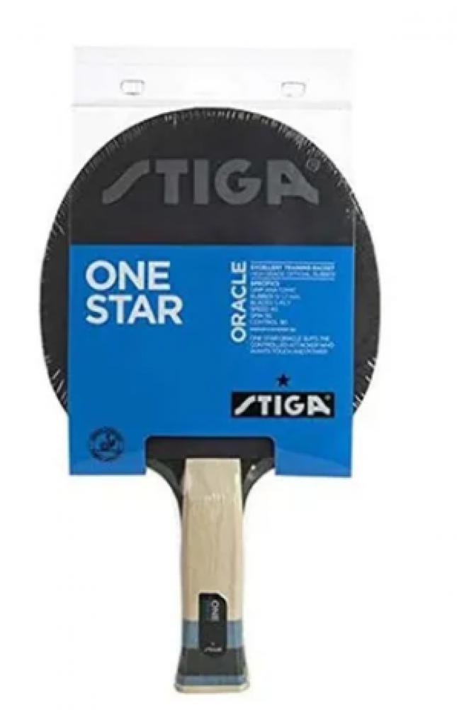 Stiga / Table tennis bat, Oracle, 1 star double fish table tennis blade cypress material super light 5 wood 2 carbon beginner double fish ping pong bat racket