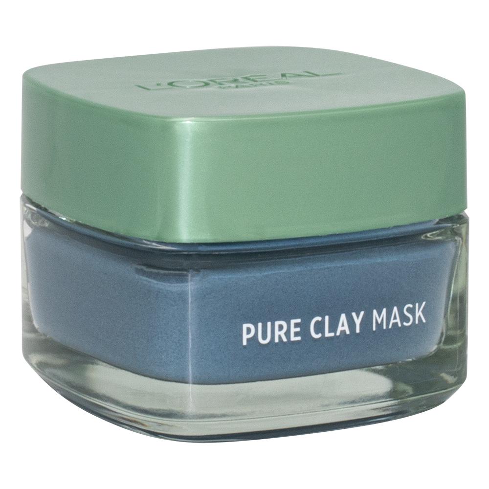 80g matcha green clay mud face mask acne cleansing mask oil control skin care moisturizing remove blackhead fine pores mud mask L'Oréal Paris / Face clay mask, Marine algae, 50 ml