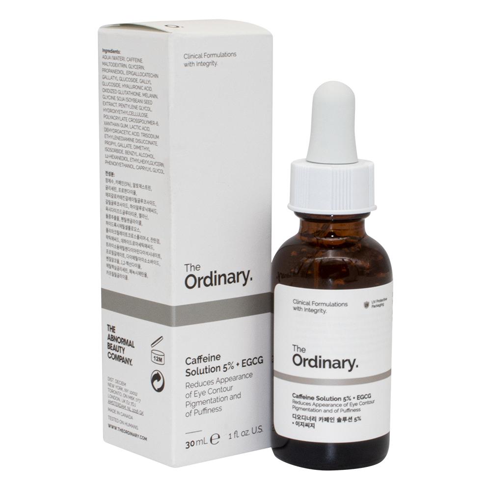 The Ordinary / Eye serum, Caffeine Solution 5% + EGCG, 30ml retinol anti aging eye repair cream stick and eye serum – for puffy eyes dark circles eye bags and wrinkles