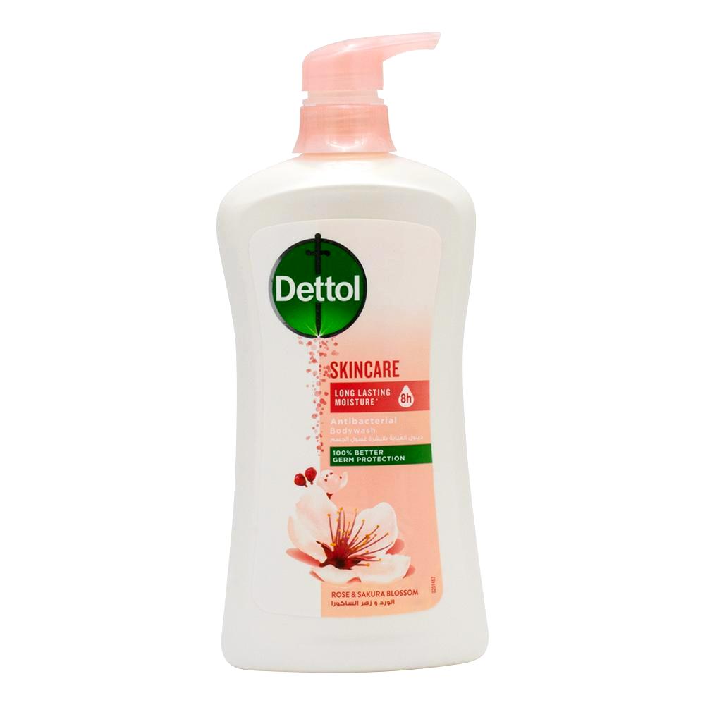 Dettol / Body wash, Rose & sakura blossom, 700 ml johnson s body wash anti bacterial almond blossom 8 3 fl oz 250 ml
