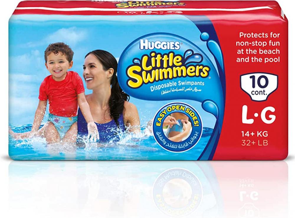 Huggies / Diapers, Little swimmer, 10 pcs