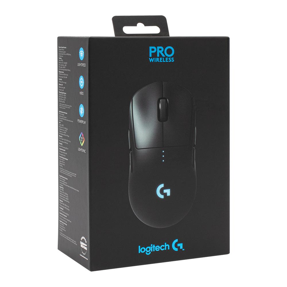 Logitech / Computer mouse, G PRO Wireless, 25,600 DPI gaming mouse a874 7 buttons 3200dpi led usb wired compatible with computer and laptop black