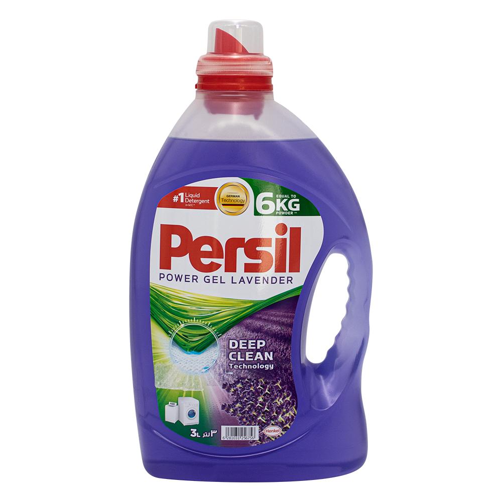 Persil / Laundry detergent, Lavender, 3 L persil liquid laundry detergent for black clothes 3l