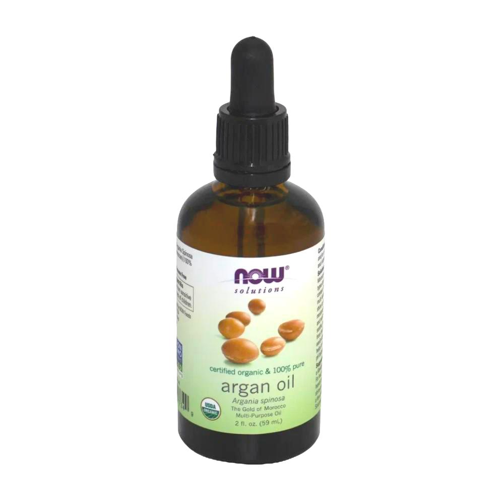 NOW Foods / Supplements, 100% pure and organic argan oil, 59 ml now organic argan oil 59 ml