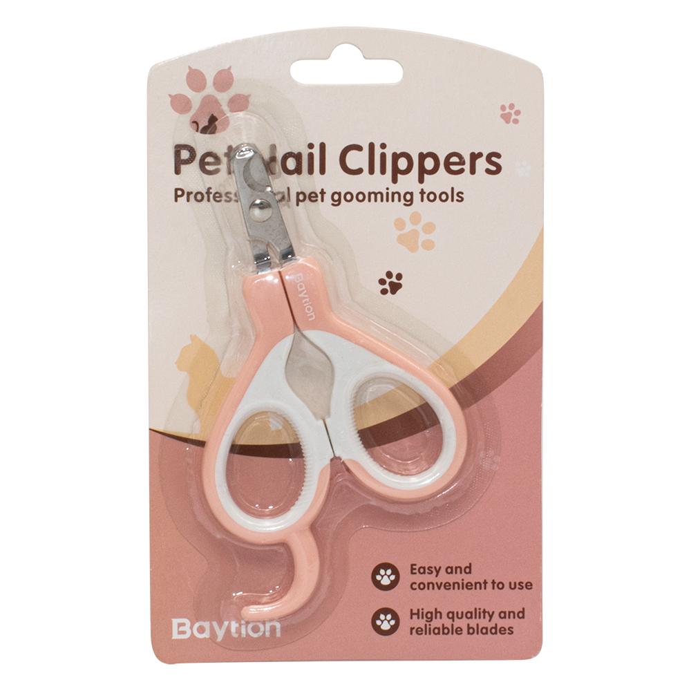 Baytion / Pet nail clippers, For cats professional stainless steel nail clippers trimmer cute cartoon tool nail clippers colorful nail clipper manicure pedicure care