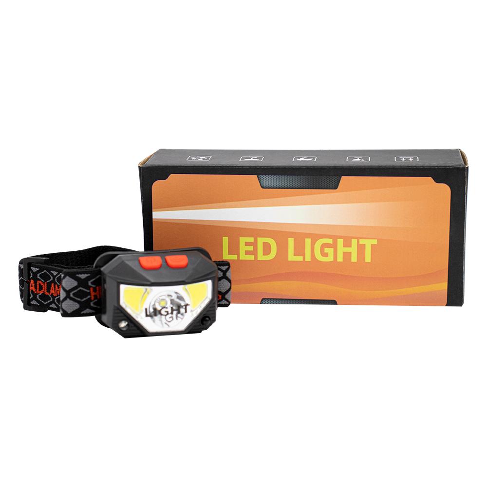 SKY-TOUCH / LED headlamp flashlight, Rechargeable, 800 lumens, 2 pcs