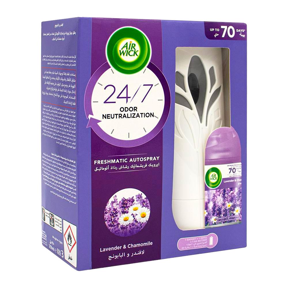 Air Wick / Air freshener, Freshmatic auto spray kit, Lavender, 250 ml office adjustable air conditioning accessories wind deflector windshield air conditioner tools air baffle shield white for home
