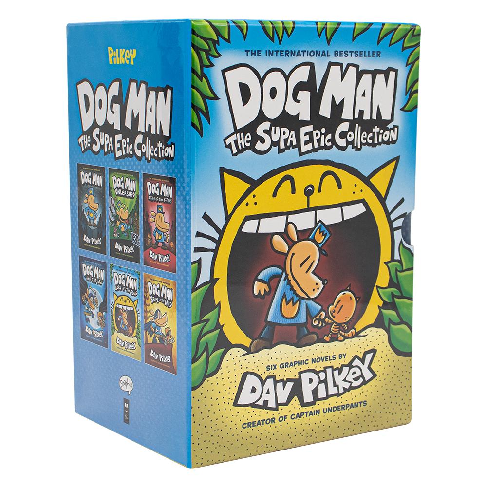 Graphix / Children's books, Dog Man 1-6: The Supa Epic Collection dog man lord of the fleas