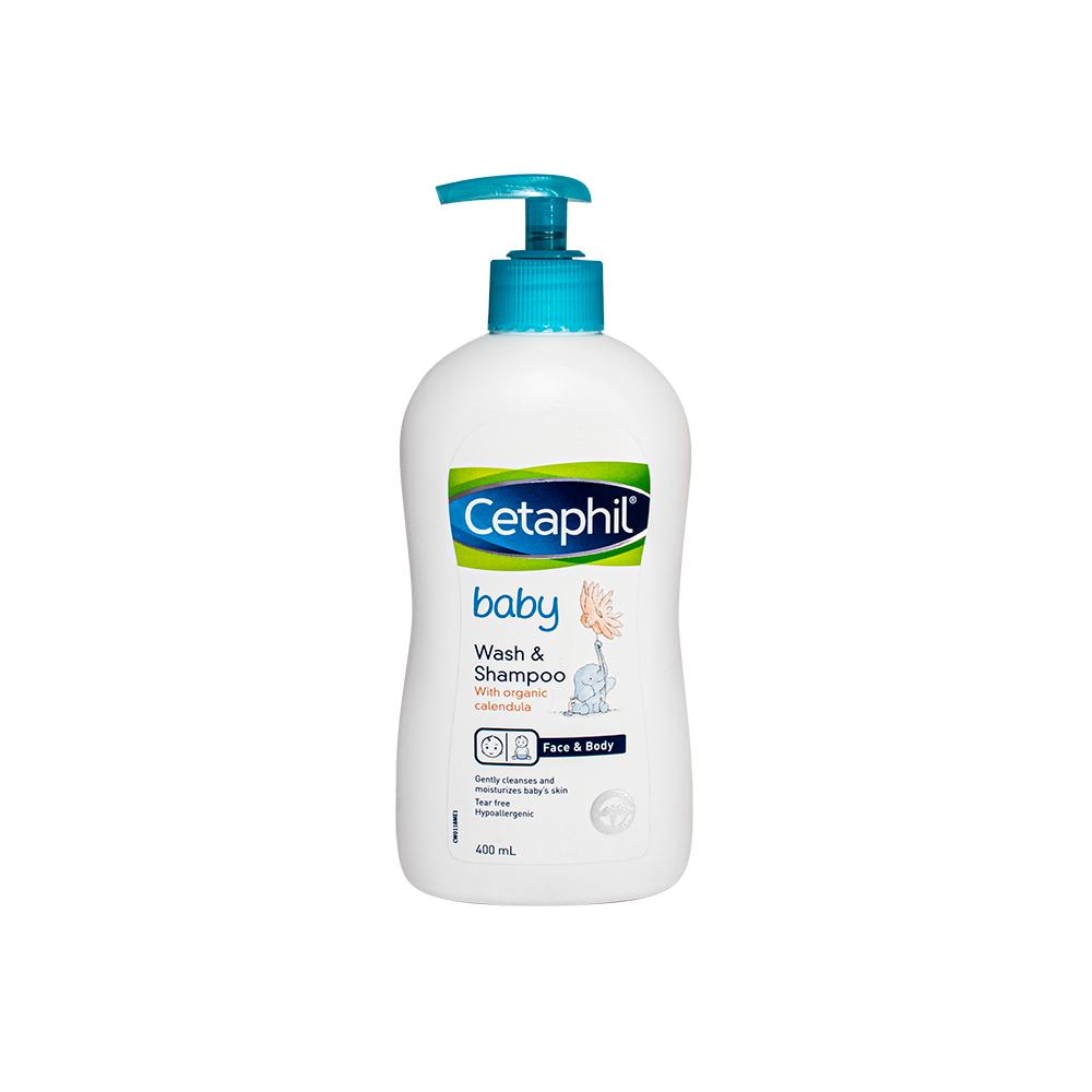 Cetaphil / Baby wash and shampoo, Organic calendula, 399 ml лосьон для чувствительной кожи bruno vassari skin comfort calming day lotion 50 мл