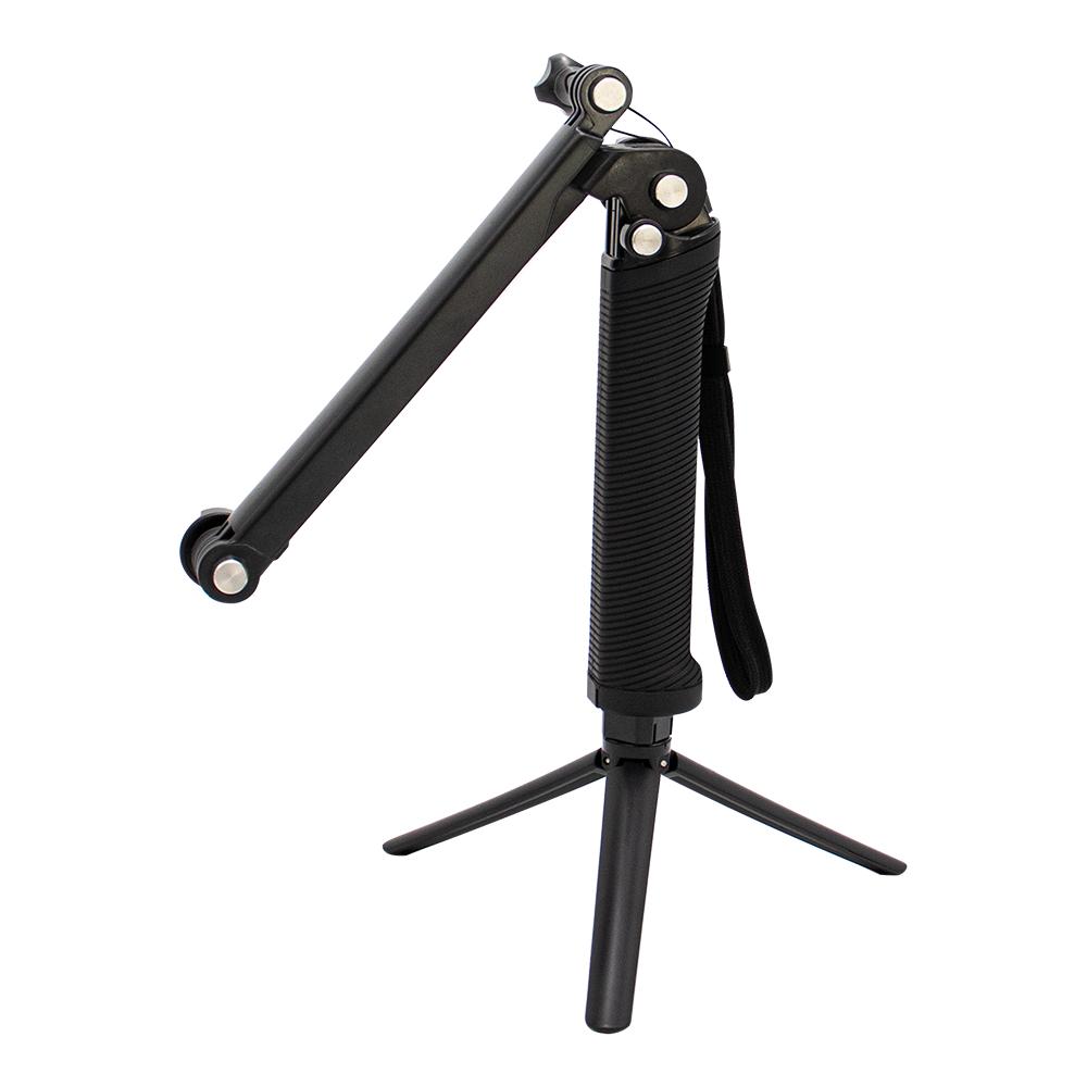 FitStill / 3 way tripod for Go Pro Hero, Detachable, Extendable защелка mount for chest harness gopro