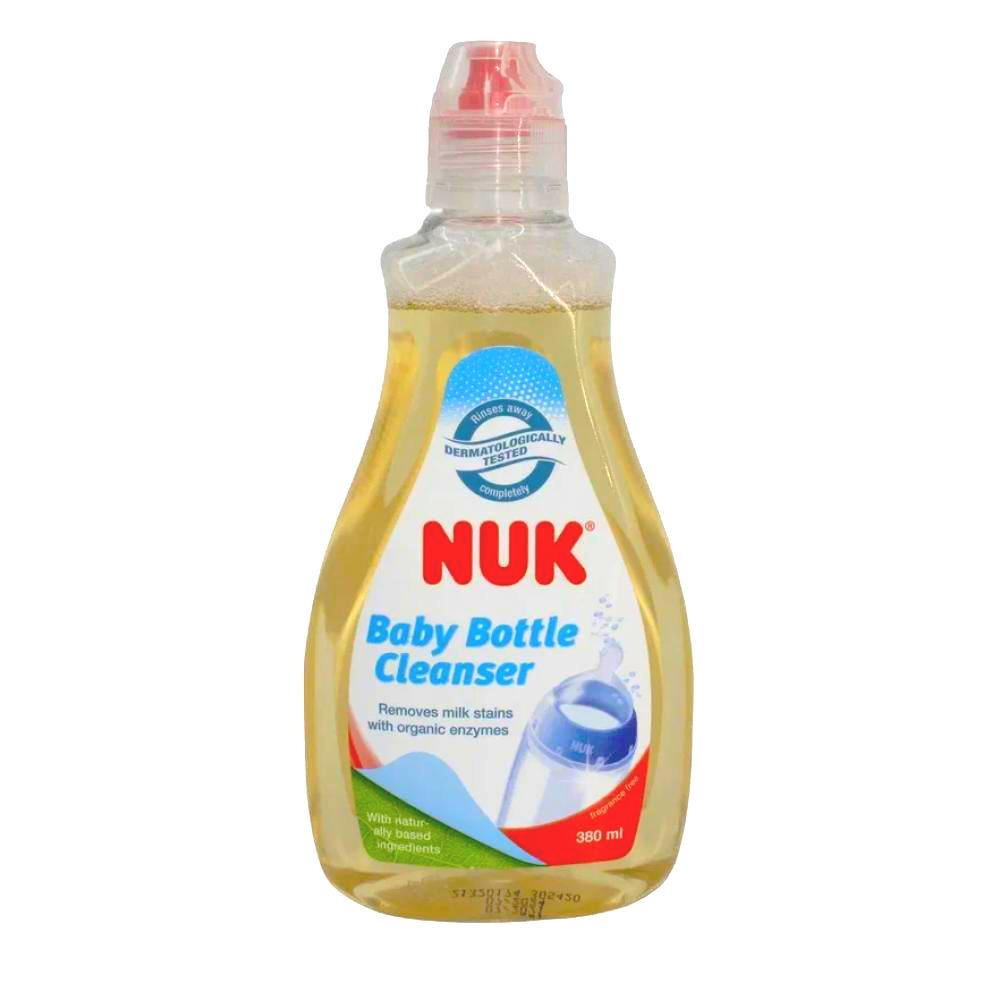 NUK / Baby bottle cleanser, 380 ml travel bottles 100ml 200ml cleansing water press pumping bottle dispenser bottles empty transparent pump bottles