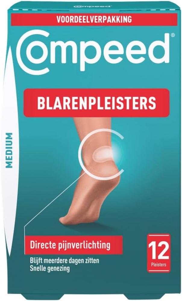 Compeed / Plasters, Medium sized blister plasters, x12 8pcs back pain patches wormwood plasters lumbar spine joint pain relief medical plaster moxibustion analgesic stickers bt0395