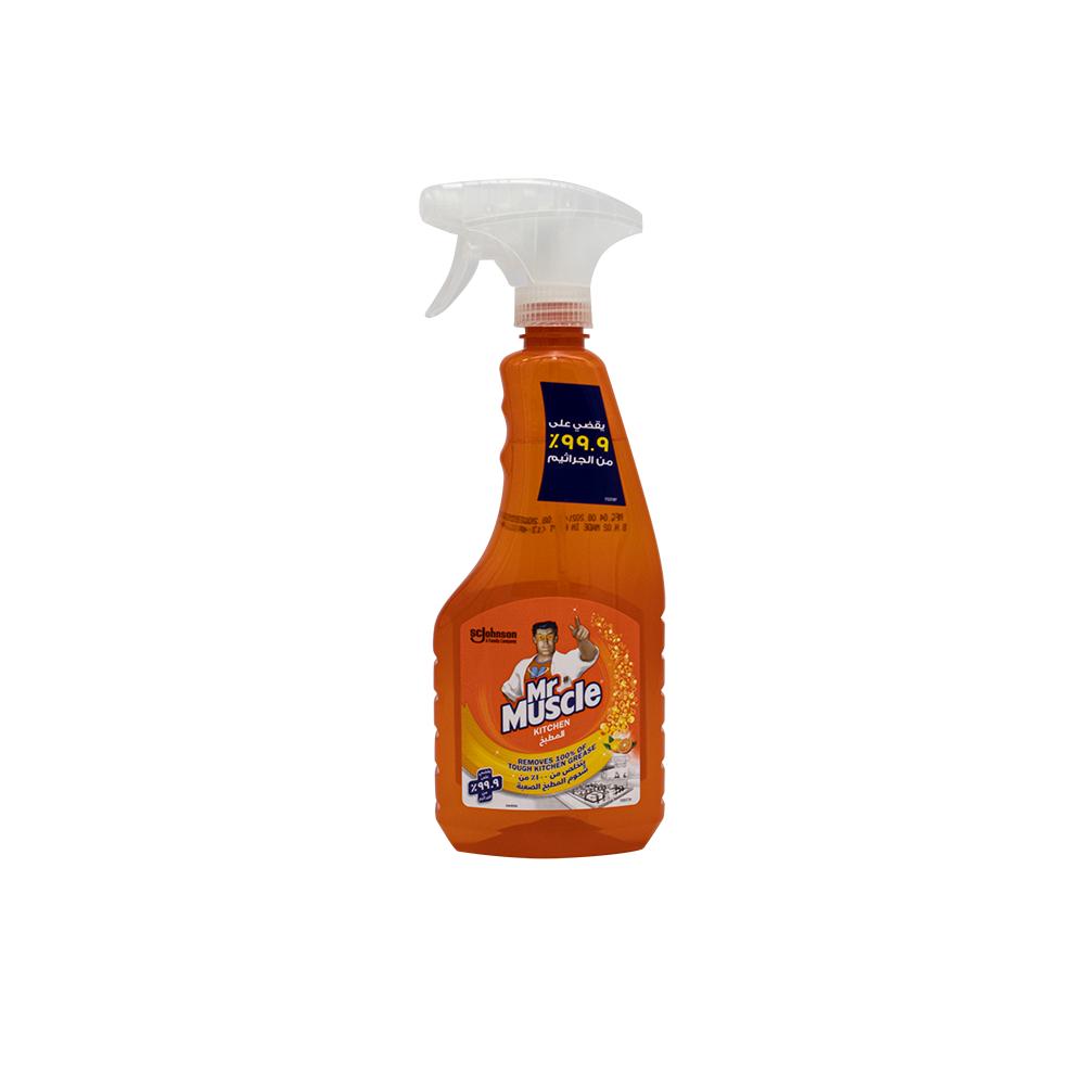 Mr Muscle / Kitchen cleaner, Trigger citrus, 500 ml jif kitchen spray cleaner orange and lemon 500 ml