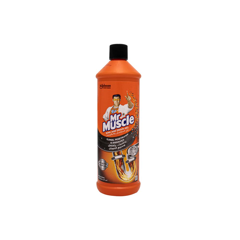 Mr Muscle / Kitchen cleaners, Drain gel, 1 L цена и фото