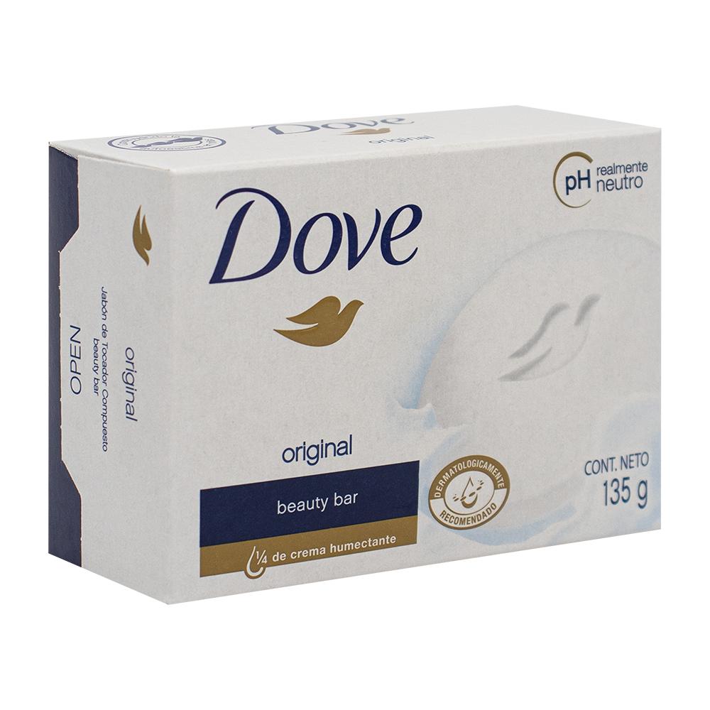 Dove / Bar soap, Beauty cream, White, 4.7 oz (135 g)