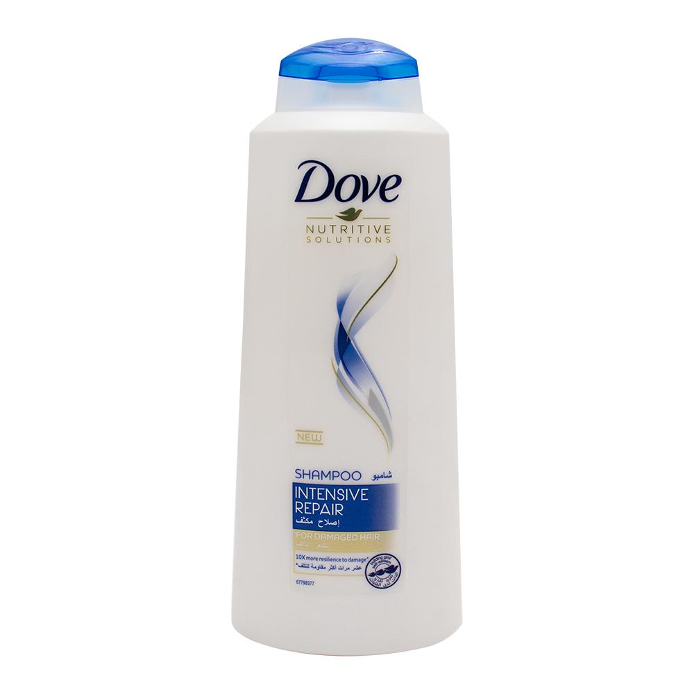 Dove / Shampoo, Intensive repair, 600ml soap hair darkening shampoo bar repair gray white hair color dye face hair body shampoo 55g natural organic hair conditioner