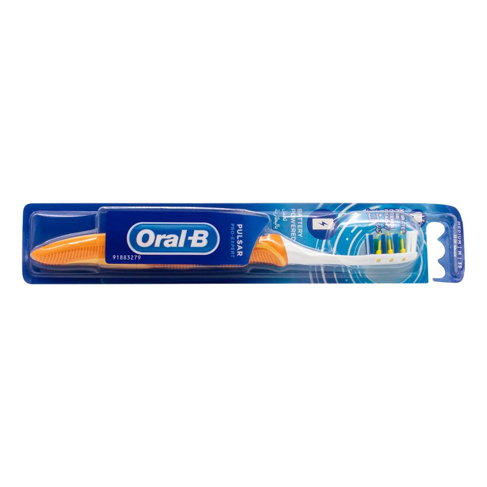 Oral-B / Toothbrushes, Battery powered, Medium, Multicolour oral b toothbrushes battery powered medium multicolour