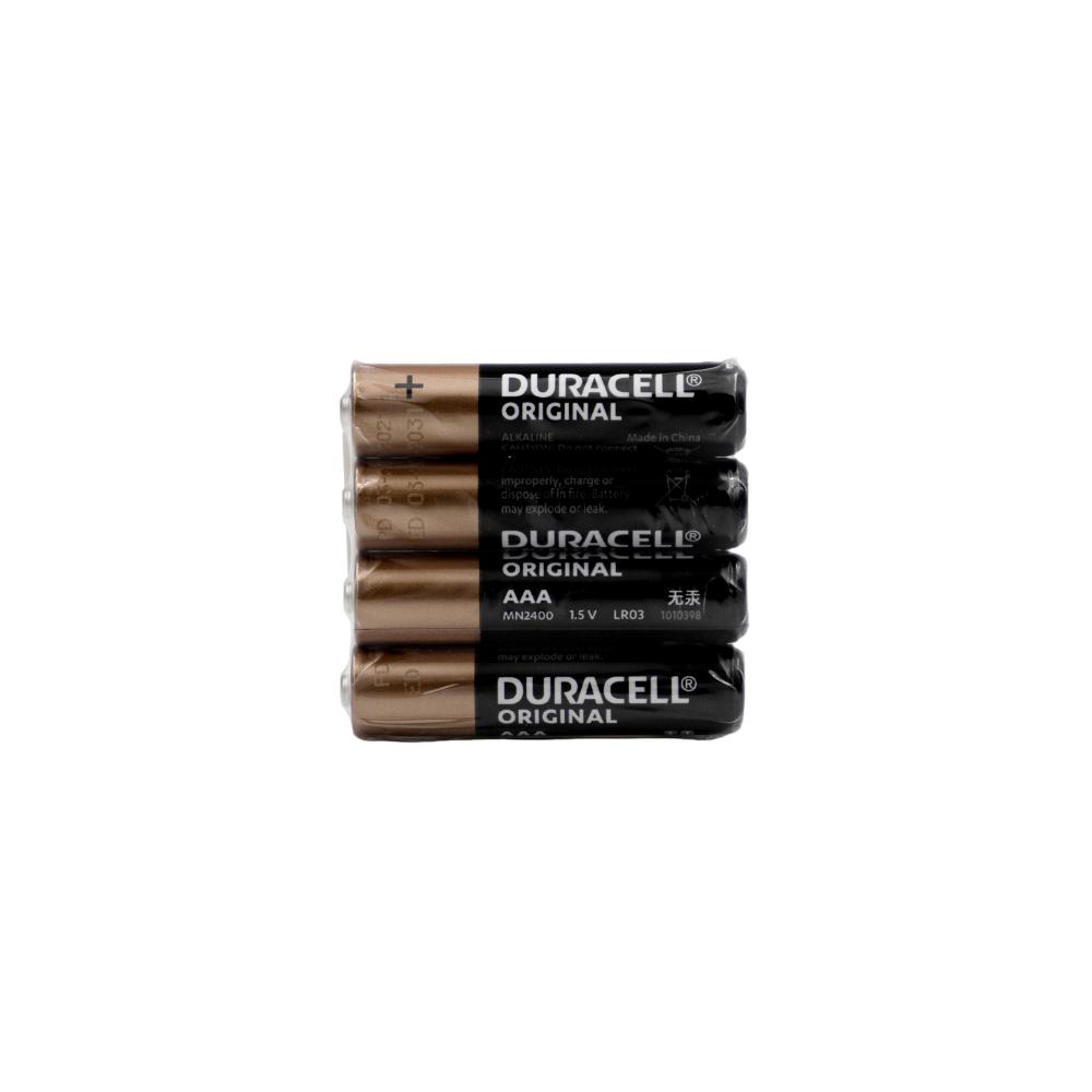 цена Duracell / Batteries, AAA, 1.5 v, Alkaline, 4 pcs