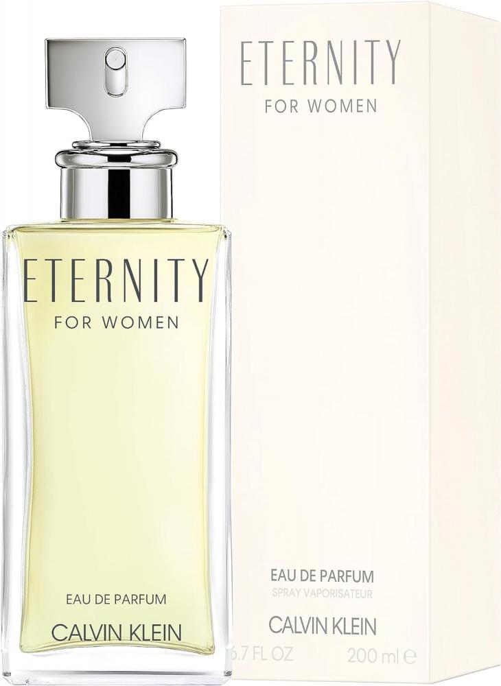 CALVIN KLEIN \/ Eau de parfum, Eternity, For women, 6.7 fl. oz (200 ml)