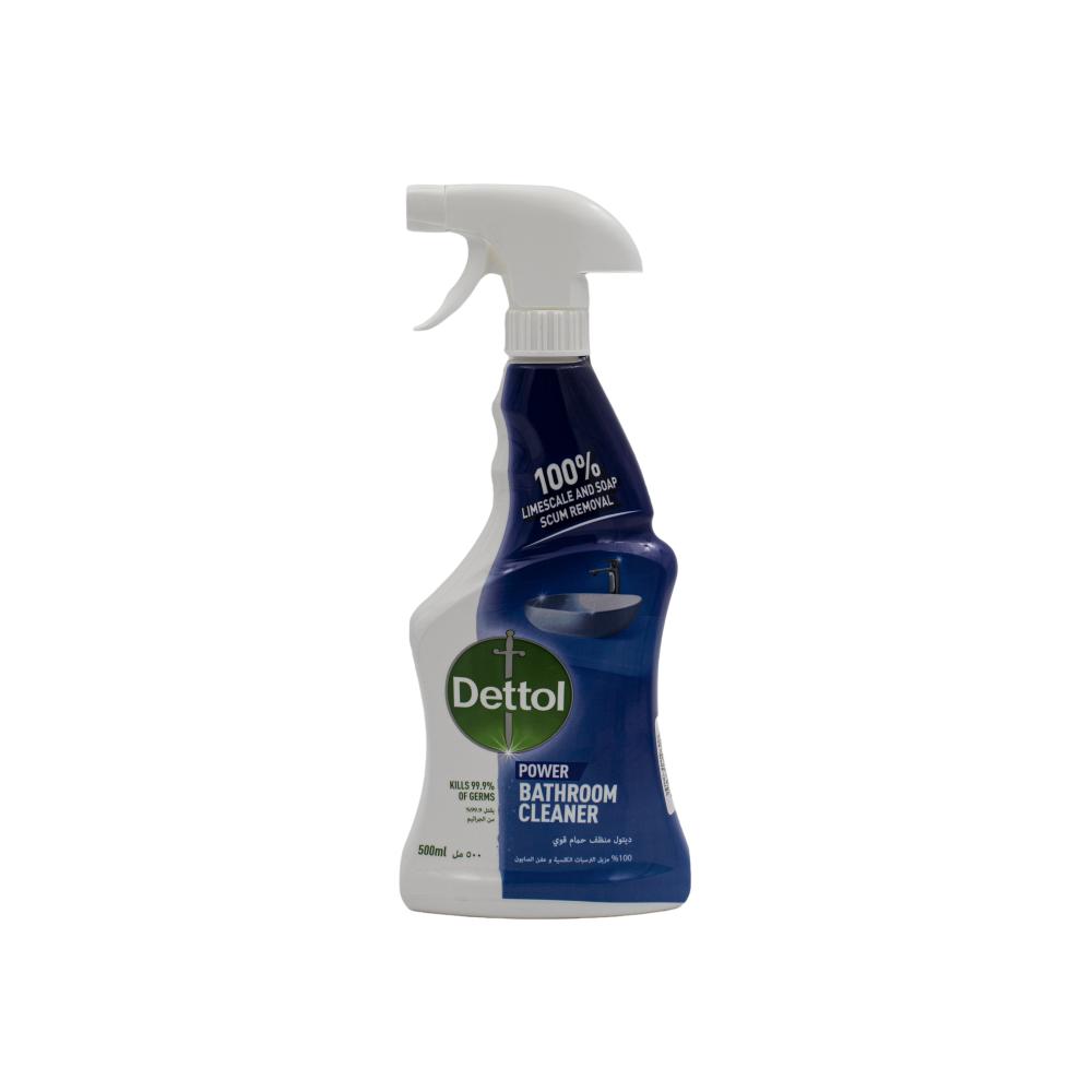 Dettol / Bathroom cleaner with trigger, Power, 500 ml dettol antiseptic liquid pine fragrance 550 ml