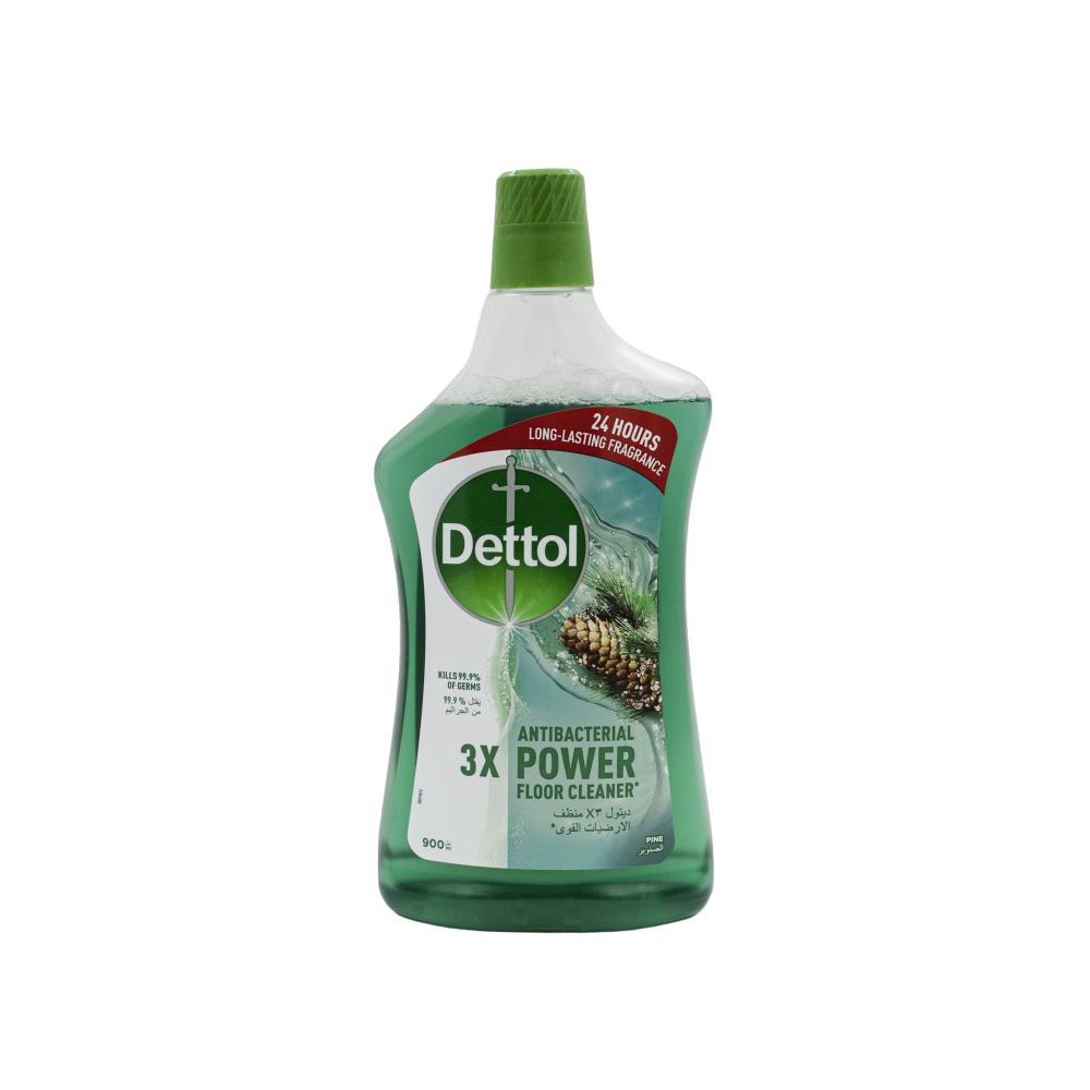 Dettol / Floor cleaner, Antibacterial power, Pine, 900 ml