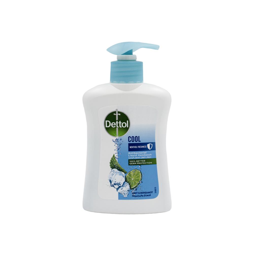 Dettol / Liquid handwash, Cool, Mint and bergamot, 200 ml dettol hand soap skincare anti bacterial liquid hand wash 200 ml