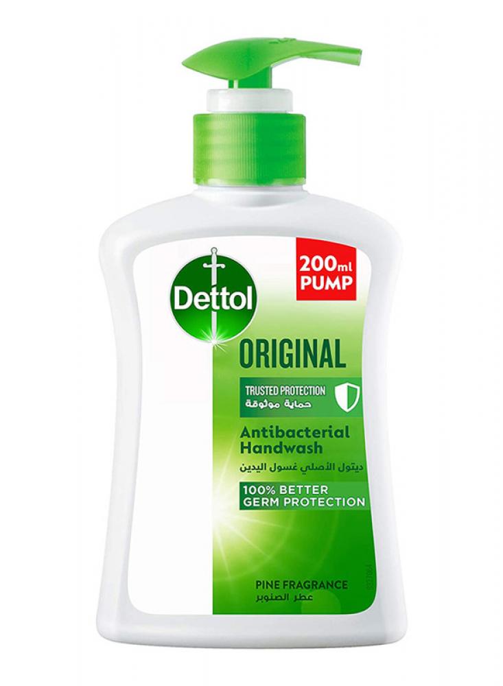 цена Dettol / Hand wash, Anti-Bacterial, Pine, 200 ml