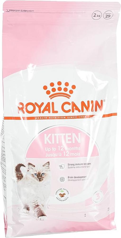 Royal Canin / Dry cat food, Feline health nutrition, For kittens, 4.4 lbs (2 kg) royal canin dry food second age kitten 70 6 lbs 2 kg