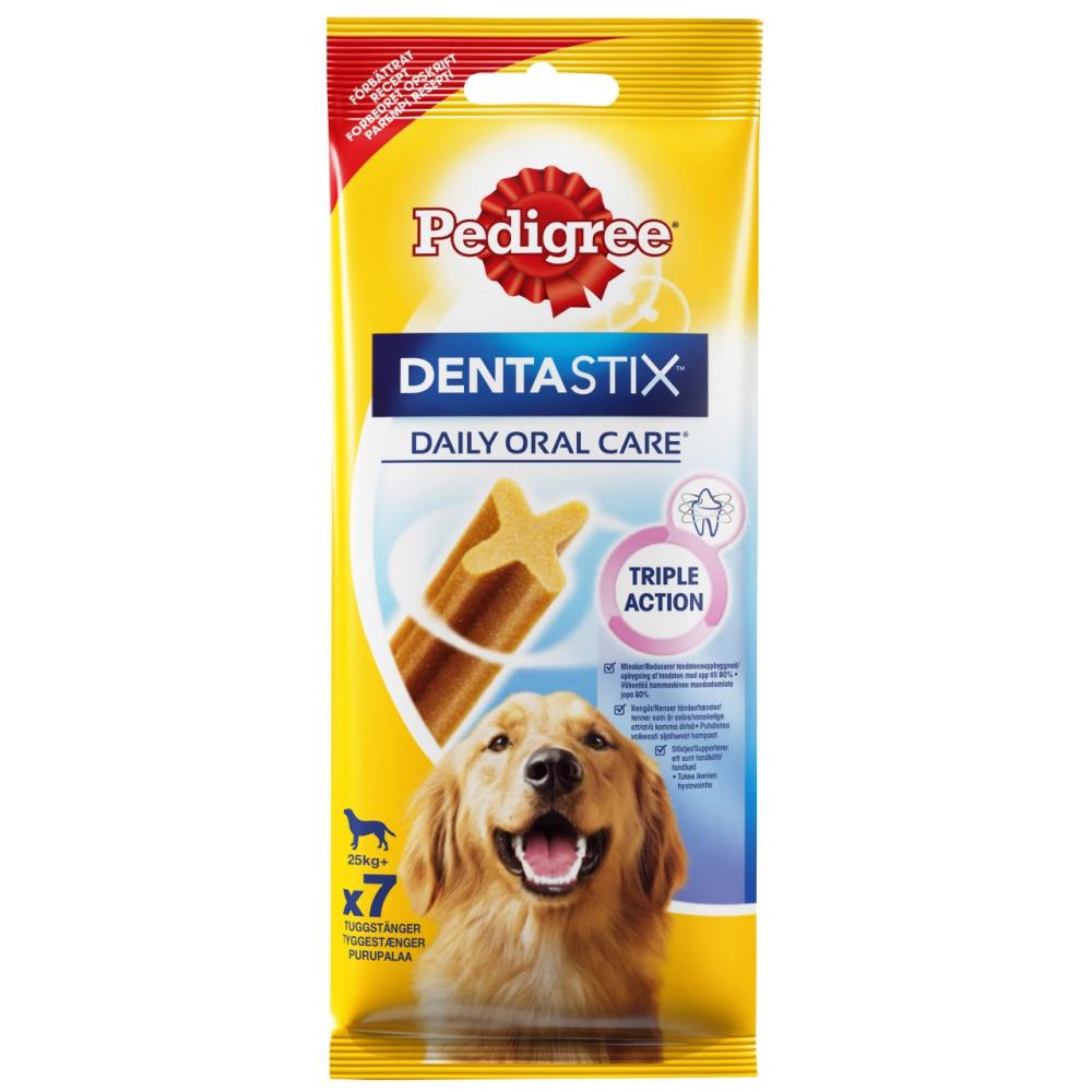 PEDIGREE / Dog Treats, DentaStix, Large breed dog, 9.5 oz (270 g) pedigree dog treats dentastix 7 sticks 9 5 oz 270 g