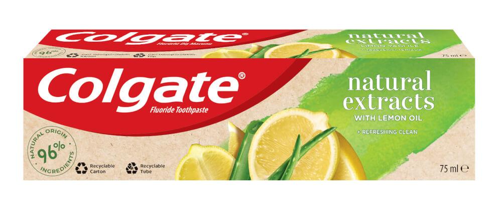 Colgate / Toothpaste, Natural extracts, Lemon oil, 75 ml colgate toothpaste maximum cavity protection 120 ml