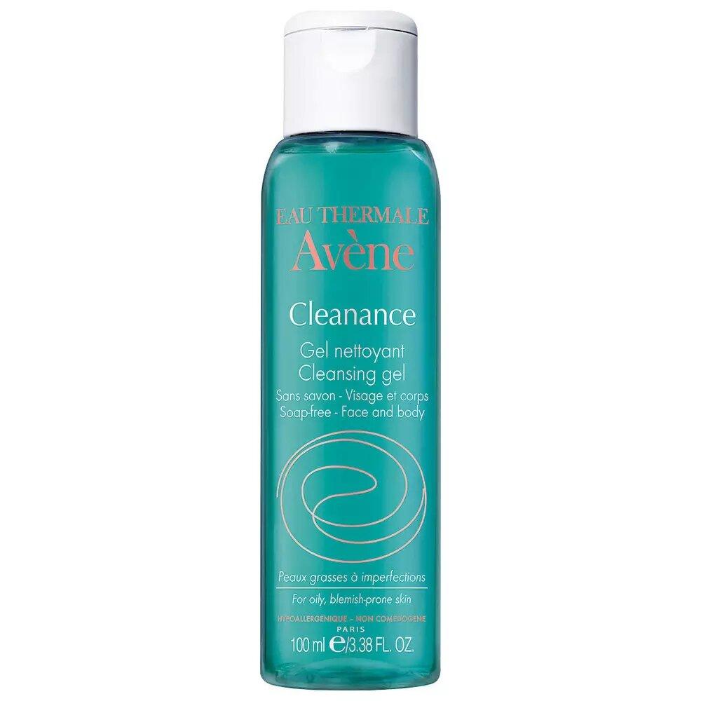 Avene / Cleansing gel, Cleanance, 100 ml avene cleanance gel nettoyant oily skin cleanser 400 ml