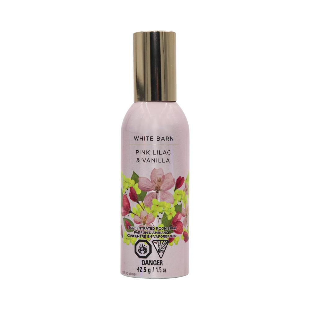 Bath & Body Works / Room spray, Pink lilac and vanilla, Conentrated, 1.5 oz. (42.5 g) vickywinson vanilla deodorization 10ml scent bottle long lasting fragrance spray oil pheromone deodorant spray oil