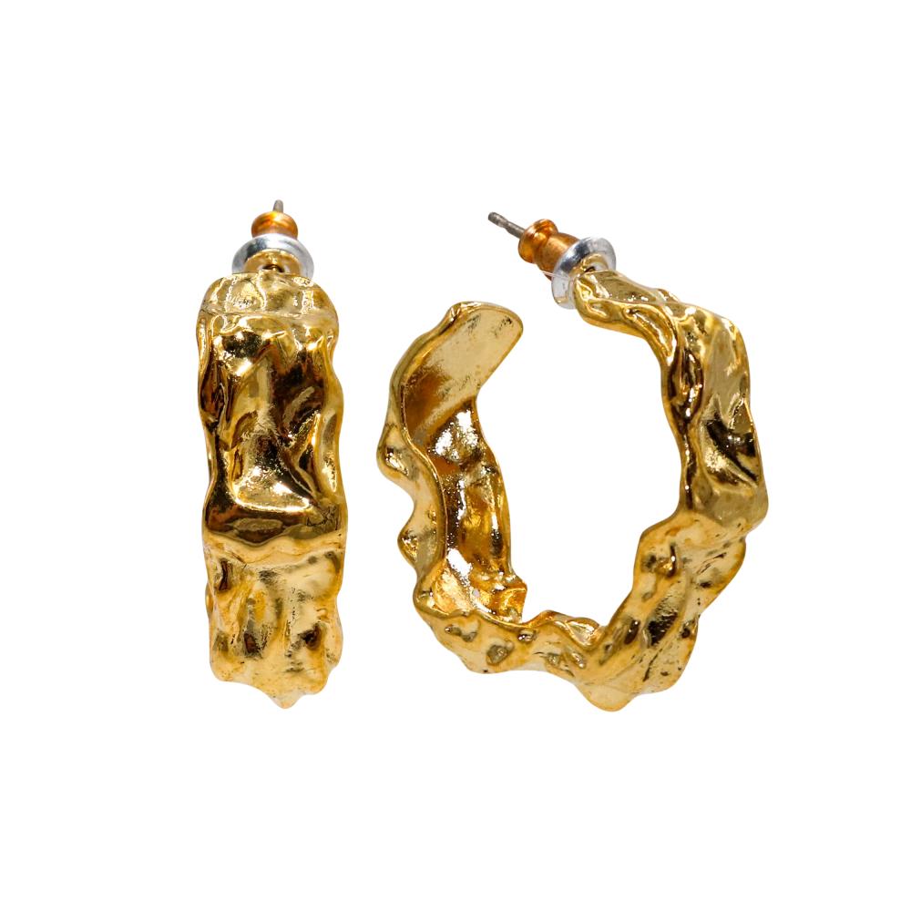 ACCENT Pearl earrings in gold with enamelled enamel coating accent bottega veneta style enamelled earrings