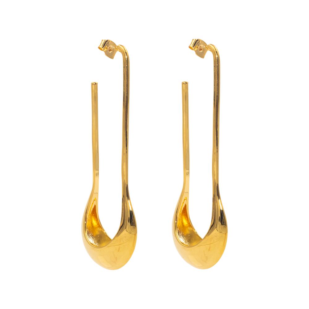 цена ACCENT Earrings - pins in gold
