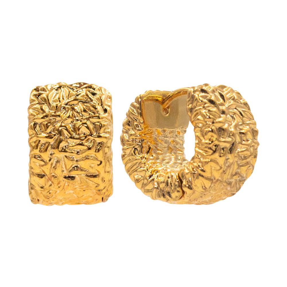 цена ACCENT Earrings-poussettes vintage rings in gold