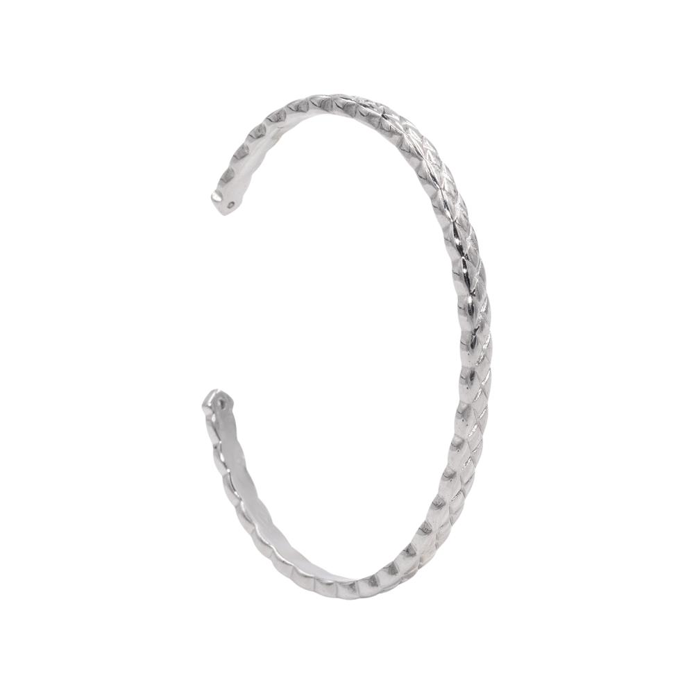 ACCENT Bracelet with braiding in silver