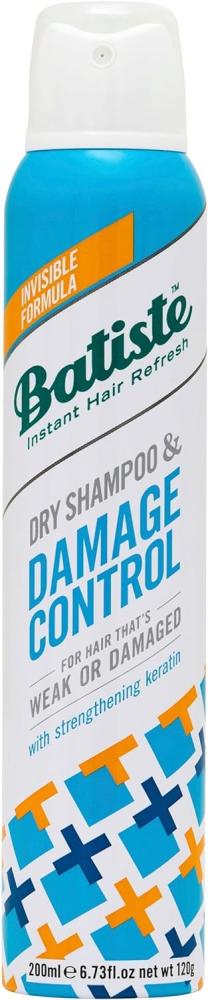 Batiste, Dry shampoo, Instant hair refresh, Damage control, 6.73 fl. oz. (200 ml) batiste dry shampoo instant hair refresh floral and flirty blush 1 6 fl oz 50 ml