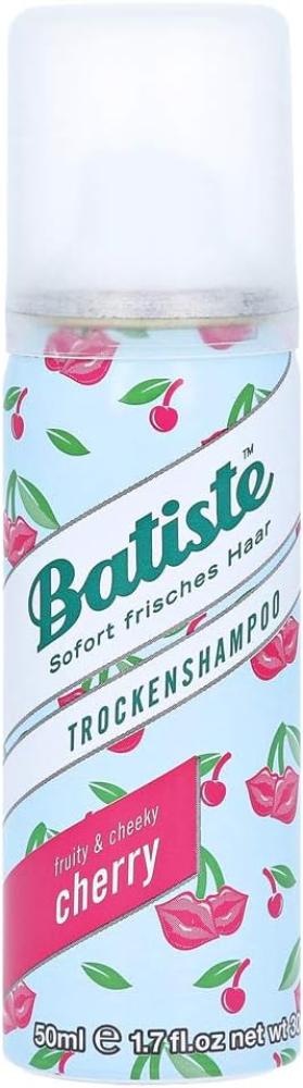 цена Batiste, Dry shampoo, Instant hair refresh, Cherry, Fruity and cheeky, 1.7 fl. oz. (50 ml)