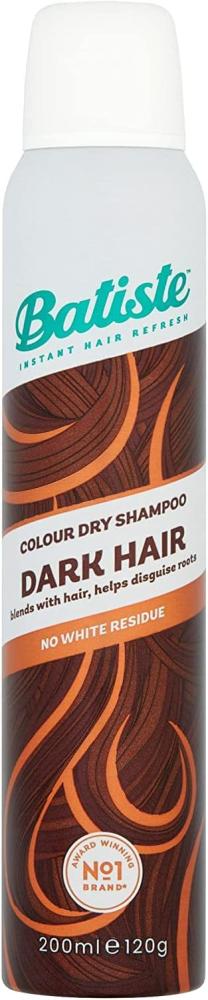 Batiste, Dry shampoo, Instant hair refresh, A hint of colour for dark hair, 6.73 fl. oz. (200 ml) batiste dry shampoo instant hair refresh rose gold 6 73 fl oz 200 ml