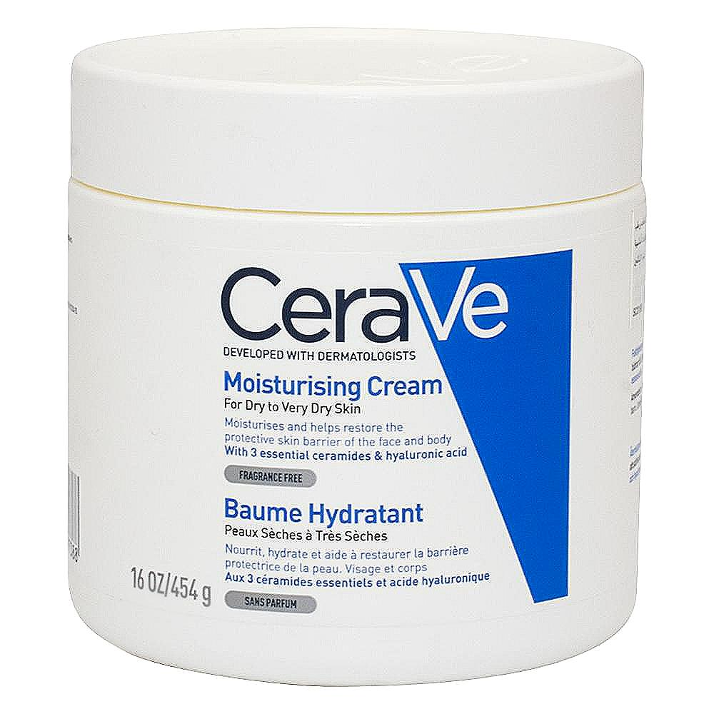 CeraVe / Body creams and lotions, Moisturising cream, 16 oz (454 g) cerave body creams and lotions moisturising cream 16 oz 454 g