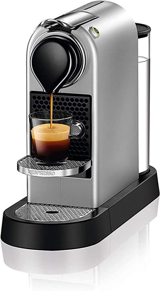 Nespresso Citiz Coffee Machine (Silver) nespresso pixie coffee machine red