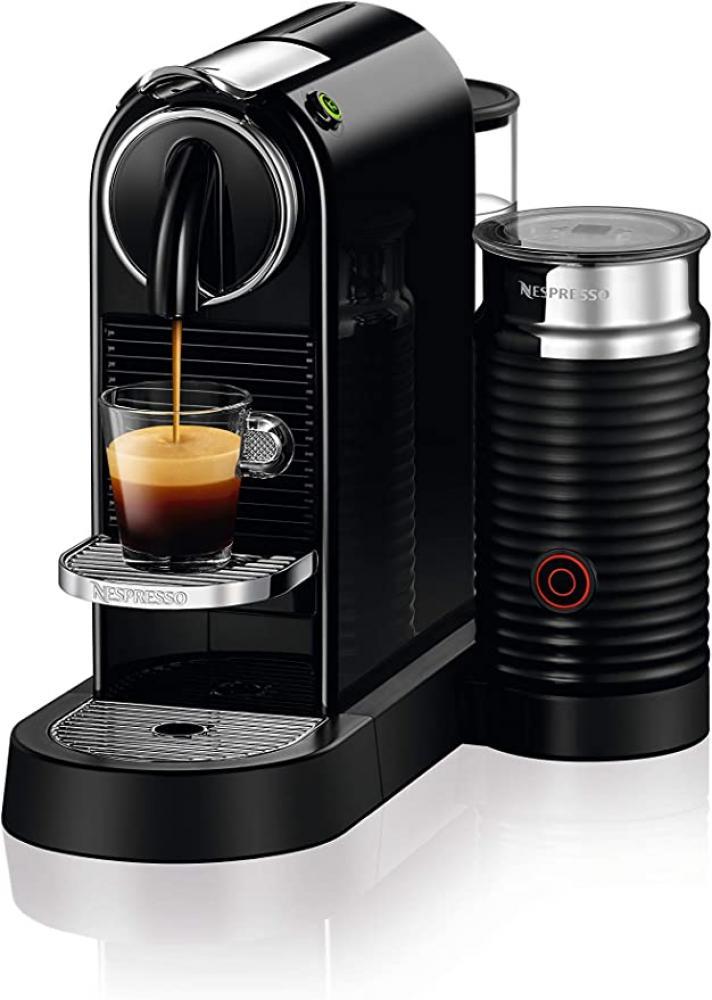 Nespresso Citiz and Milk Coffee Machine (Black) nespresso pixie coffee machine red