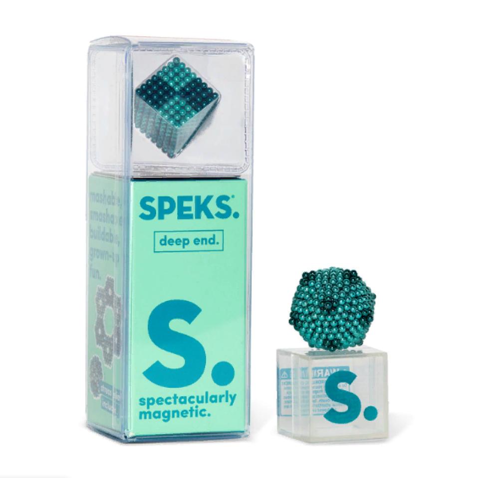 Speks 2 Tones Deep End Magnet speks solid blue magnet