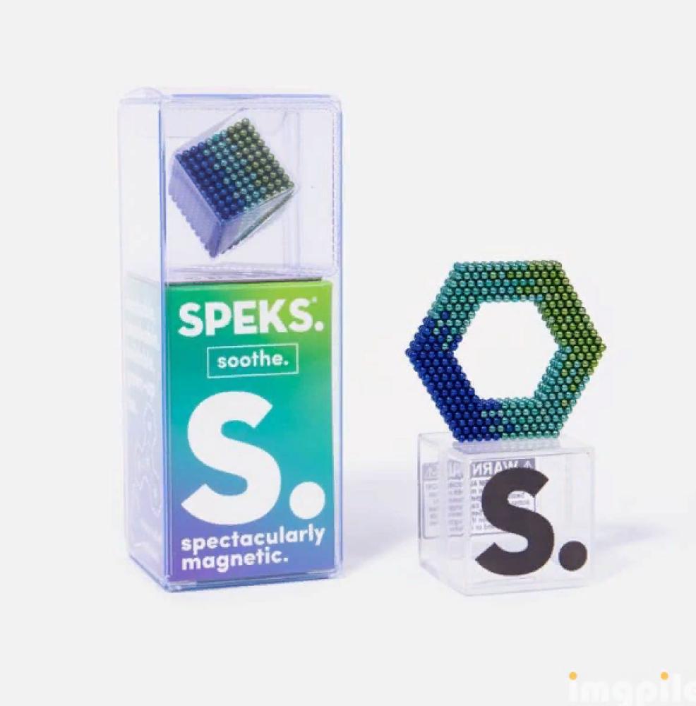Speks Gradient Soothe Magnet speks solid blue magnet