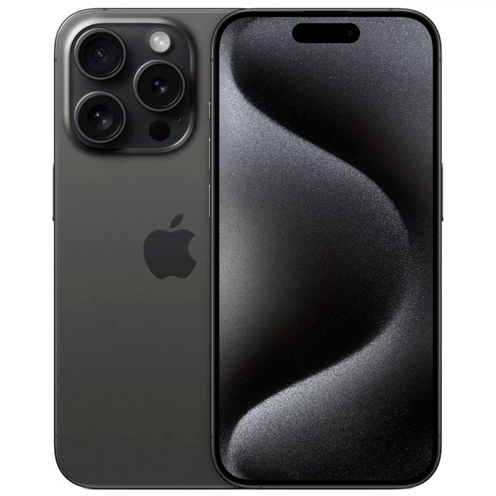 Apple iPhone 15 Pro, 512 GB, Black Titanium, eSIM apple iphone 15 pro 256 gb black titanium esim