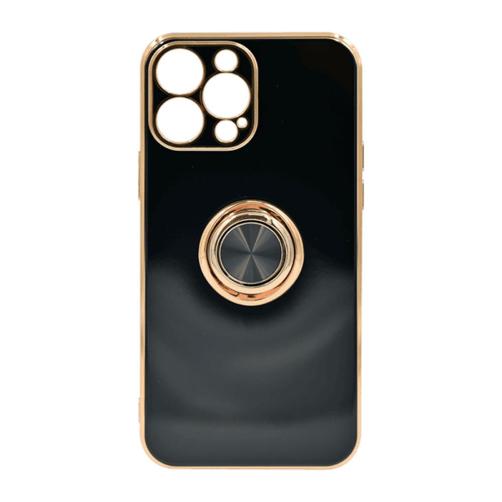Dezoe Ring Case Iphone 12 Pro Max mineraali 25mm square round black shungite phone stickers reiki healing crystals shungite protection plate stone relieves stress