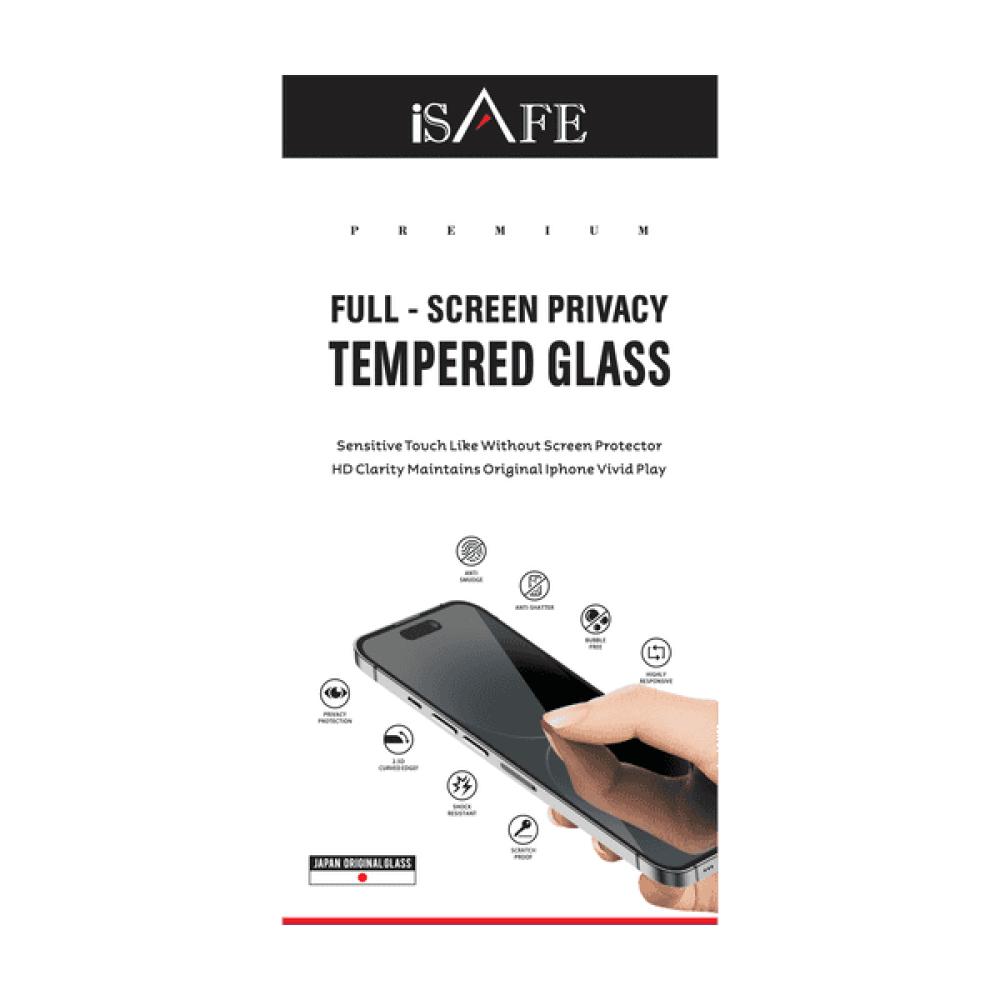 iSAFE HD Glass Screen Guard, iPhone 8, Black
