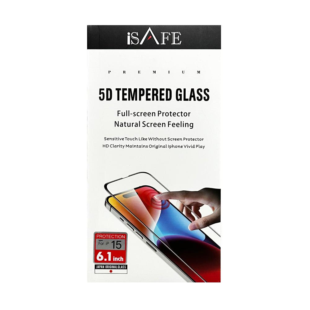 цена Isafe Hd Glass Screen Guard Iphone 15