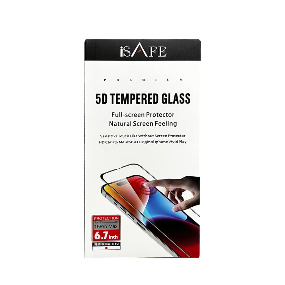 цена Isafe Hd Glass Screen Guard Iphone 15 Pro Max