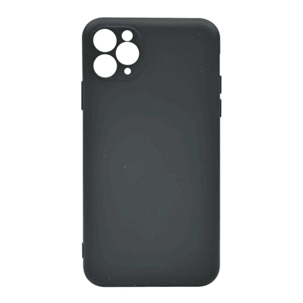 M Silicone Case, iPhone 11 Pro Max, Black self will phone
